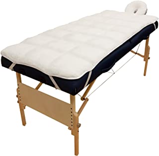 Body Linen Abundance Deluxe Quilted Fleece Massage Table Pad Set