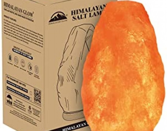 Himalayan Glow Salt Lamp with Dimmer Switch 5-7 lbs